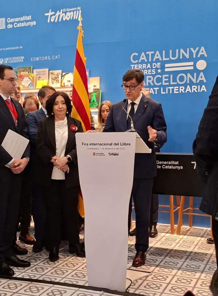 presidente-cataluna-feria-libro-barcelona-invitada-de-honor-fil-guadalajara