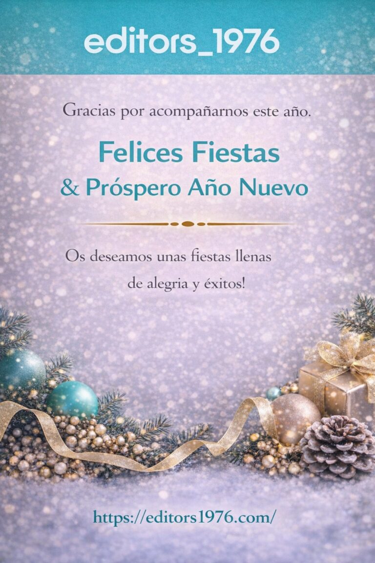 felicitación de navidad Editors1976